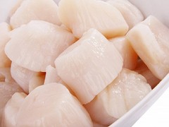 Дикий приморский гребешок (крупный), 1 кг